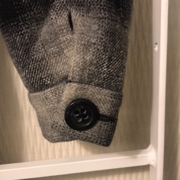 BDG Grey Pea hooded coat - Picture 5 of 7